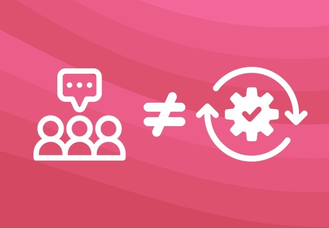 Why Occasions For Talk Are Not The Same As a System For Improving Talk